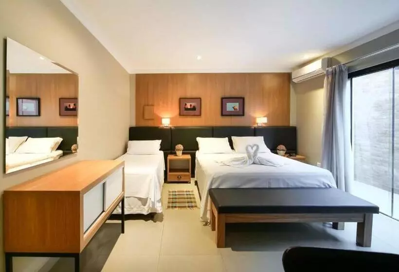 Deluxe Kolmen Hengen Huone, Voa Hotel Paraíso Das águas Bonito