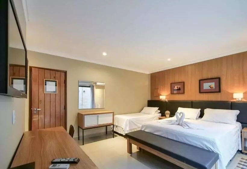 Deluxe Kolmen Hengen Huone, Voa Hotel Paraíso Das águas Bonito