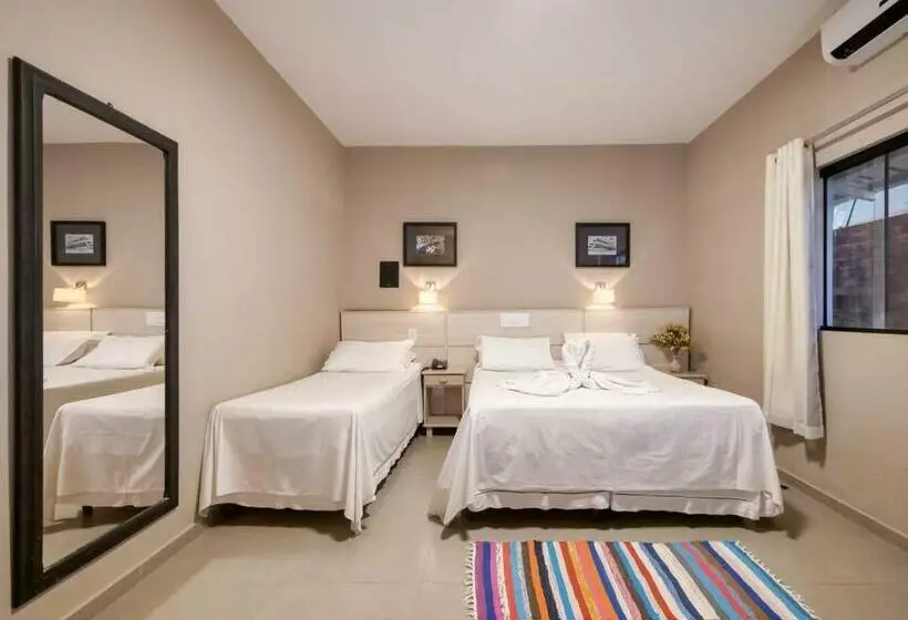 Superior Kolmen Hengen Huone, Voa Hotel Paraíso Das águas Bonito