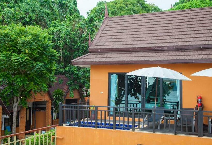 빌라 1 베드룸 - 수영장, Phi Phi Long Beach Resort & Villa Sha Extra Plus