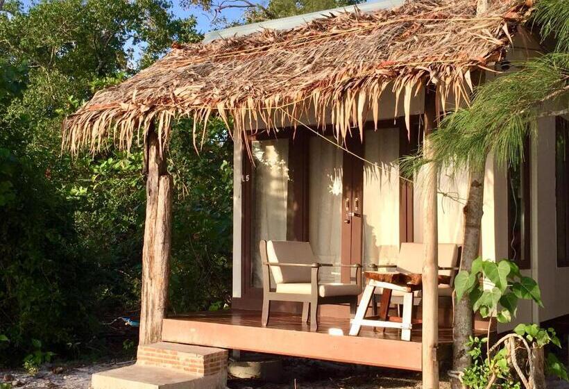 带特大床的豪华房间, Laong Lay