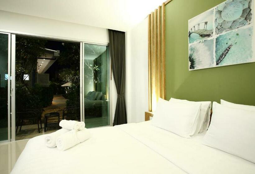 اتاق استاندارد با چشمانداز باغ, The Malika Hotel Sha Extra Plus