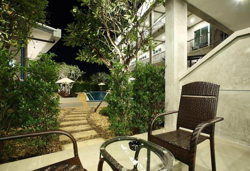 اتاق استاندارد با چشمانداز باغ, The Malika Hotel Sha Extra Plus