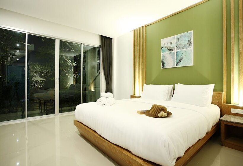 اتاق استاندارد با چشم‌انداز باغ, The Malika Hotel   Sha Extra Plus