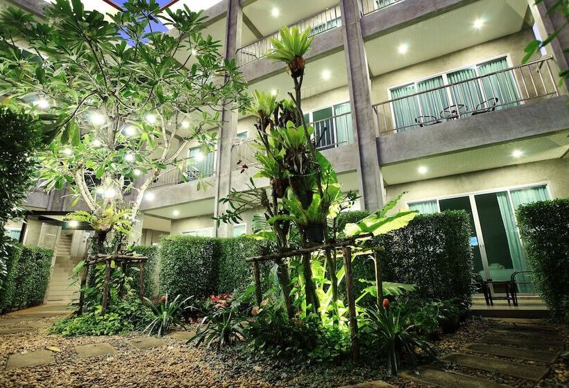 اتاق استاندارد با چشم‌انداز باغ, The Malika Hotel   Sha Extra Plus