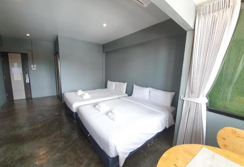 غرفة ديلوكس رباعية, Sleep Airport Chiang Mai