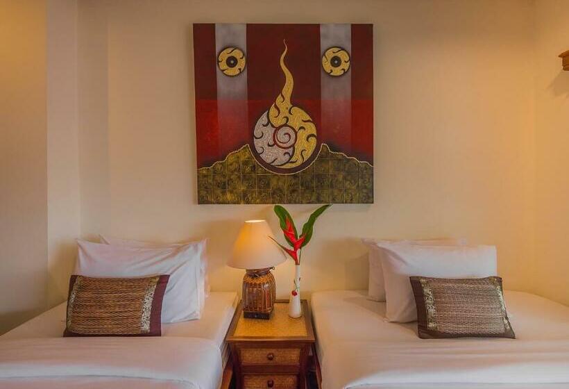 디럭스 룸, Chiangkhan River Mountain Resort