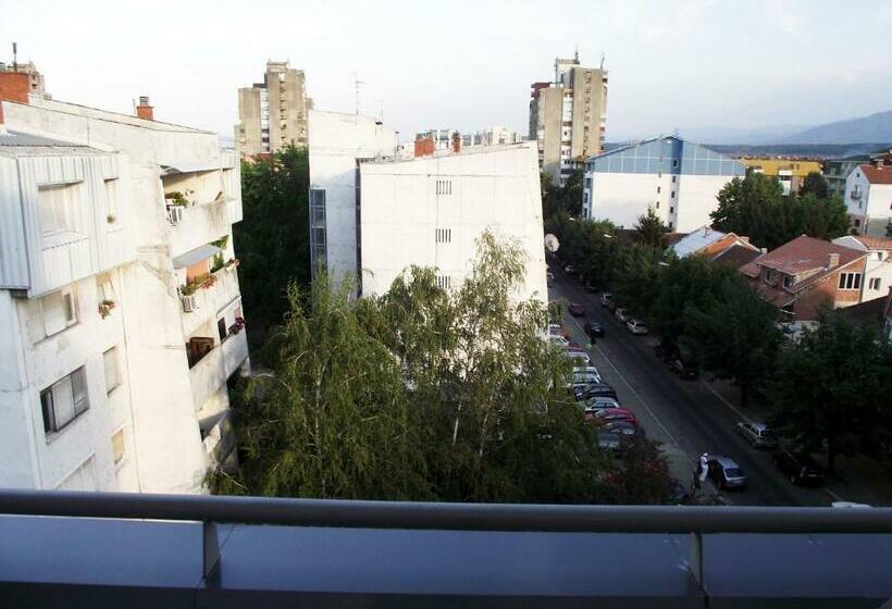 اتاق استاندارد با بالکن, Garni Hotel Belvedere Lux