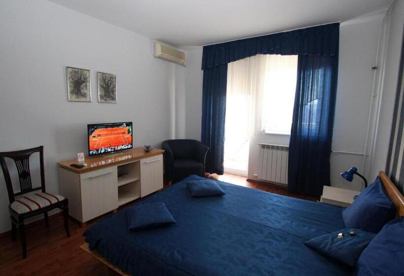 اتاق استاندارد با بالکن, Garni Hotel Belvedere Lux