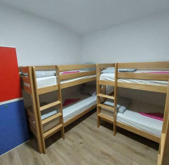 تختخواب در اتاق مشترک, Hostel Inn Downtown