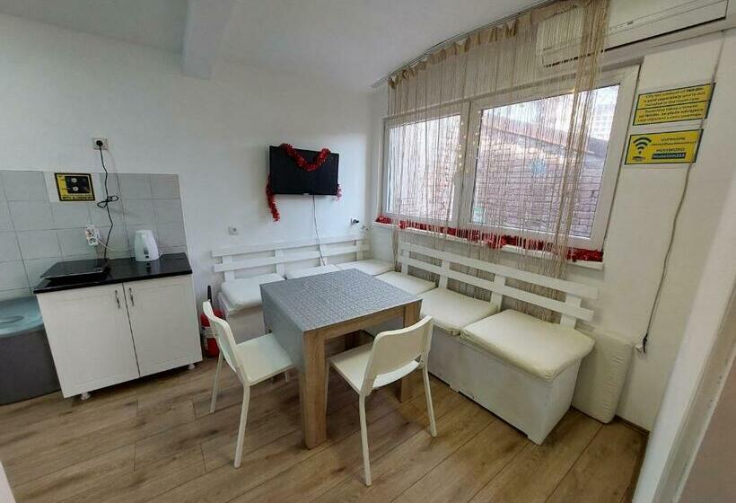 تختخواب در اتاق مشترک, Hostel Inn Downtown