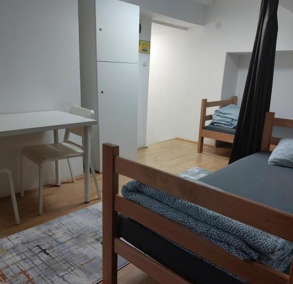 تختخواب در اتاق مشترک, Hostel Inn Downtown