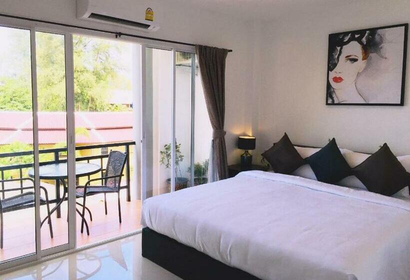 침실 1개 발코니 아파트, Baba Guest House