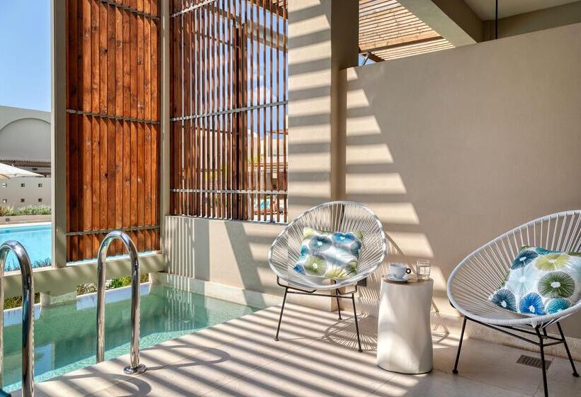 غرفة قياسية مطلّة علي حمام السباحة, Domes Noruz Chania, Autograph Collection  Adults Only