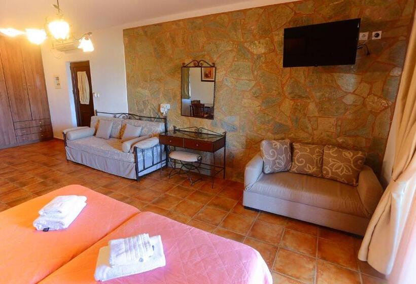 带1个卧室的经济型公寓, Vathi