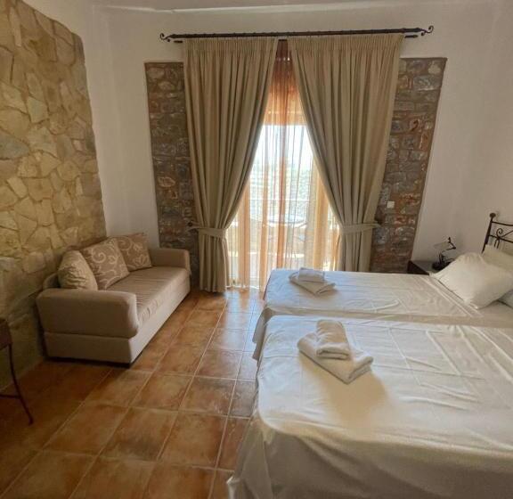 带1个卧室的经济型公寓, Vathi