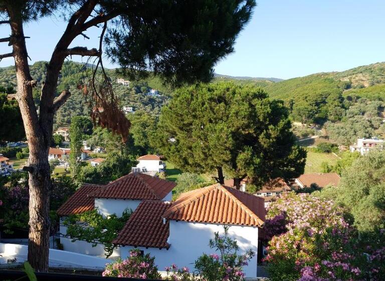 شقة غرفة نوم واحدة مزودة بشُرفة, Villa Elpiniki