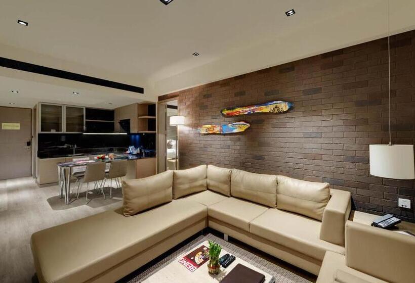 Suíte Executiva Vista jardim, Wyndham Ahmedabad Shela