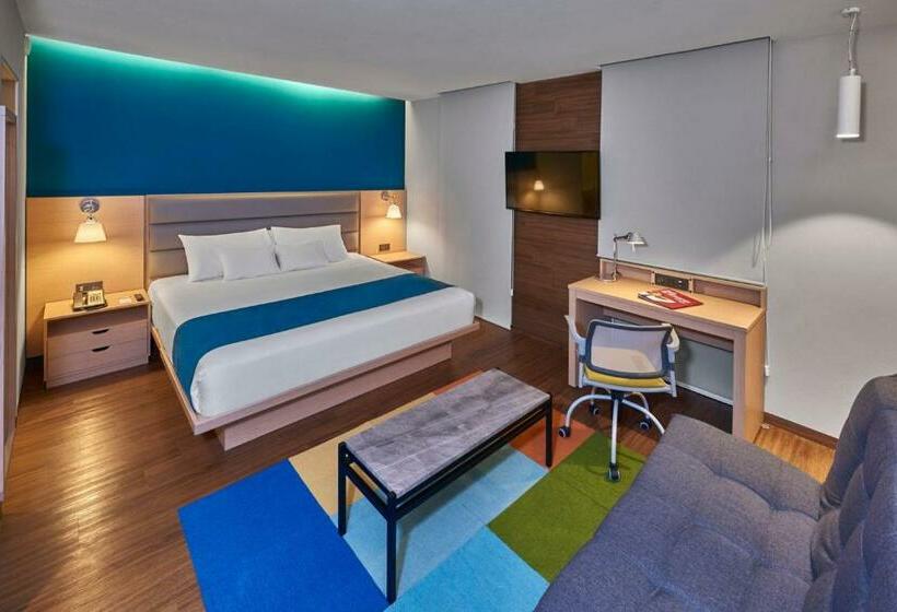 جناح سرير كينج, City Express Suites By Marriott Silao Aeropuerto