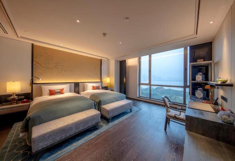 غرفة ديلوكس مطلة على النهر, Hangzhou Jiutai