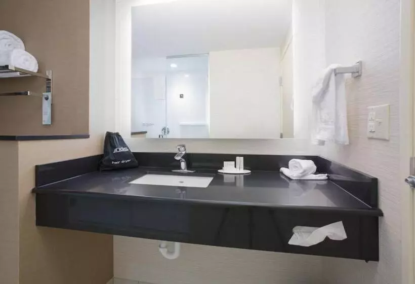 キングサイズベッドのスタンダードルーム, Fairfield Inn & Suites By Marriott Burlington
