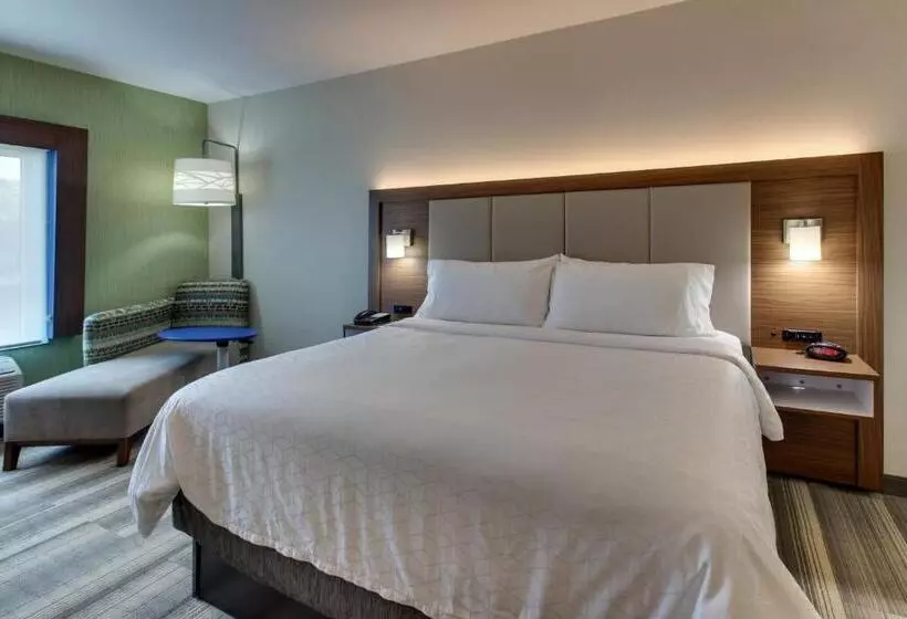キングサイズベッドのスタンダードルーム, Holiday Inn Express & Suites   Ithaca, An Ihg