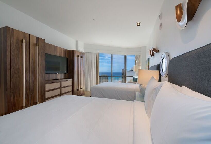 Номер Стандарт 2 Двуспальные Кровати, Hyatt Centric Waikiki Beach