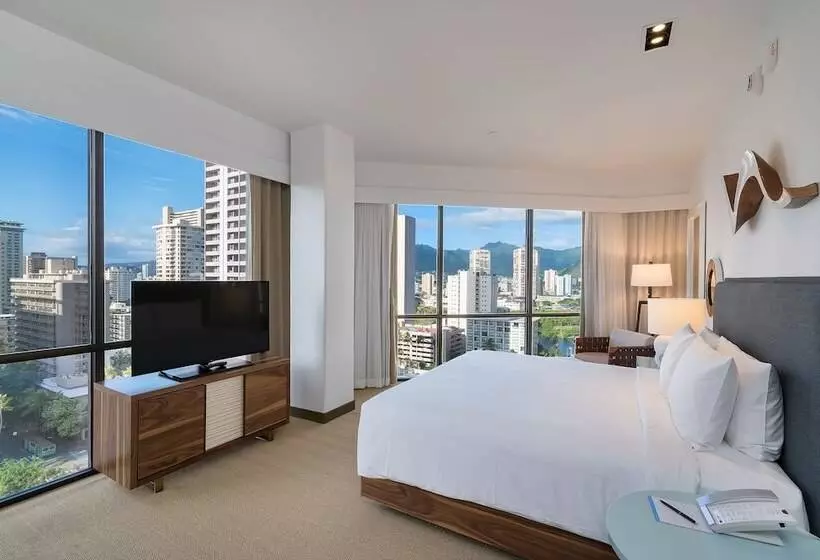 デラックスルーム, Hyatt Centric Waikiki Beach