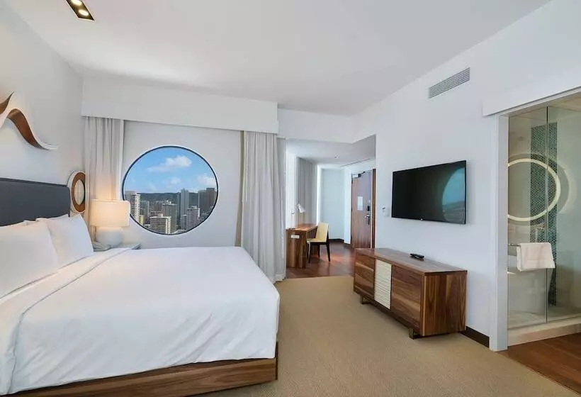 デラックスルーム, Hyatt Centric Waikiki Beach