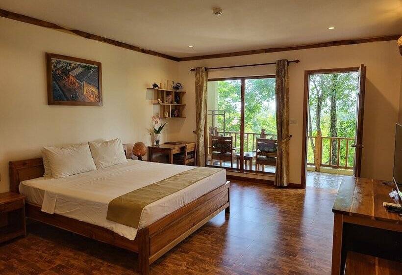 اتاق لوکس با چشمانداز باغ, Ancarine Beach Resort