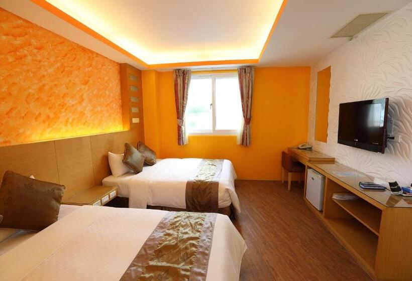 اتاق استاندارد چهار تخته با چشم‌انداز دریا, Hang Hai B & B