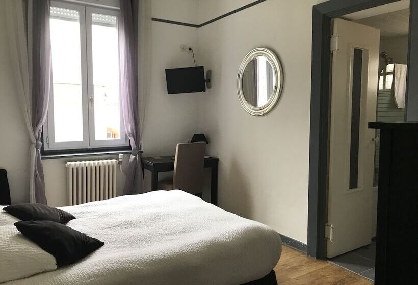 古典房间, Logis Hôtel & Restaurant Au Gré Du Vent