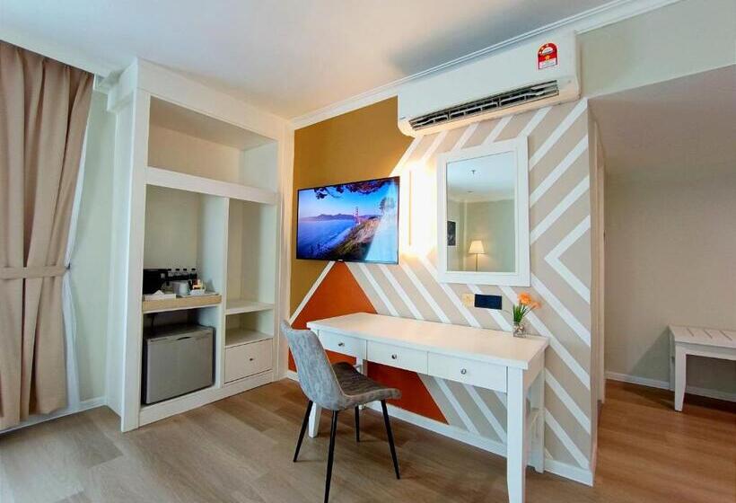 חדר משפחתי דלוקס, Raia Inn Penang