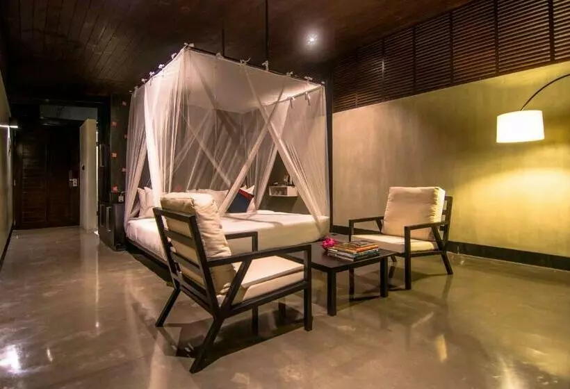 Mökki 1 Makuuhuone, Santani Wellness Kandy