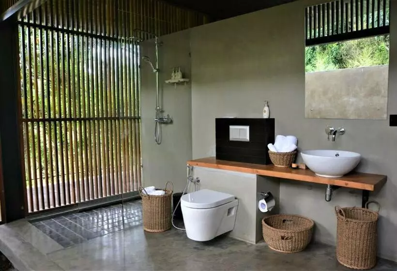 Mökki 1 Makuuhuone, Santani Wellness Kandy