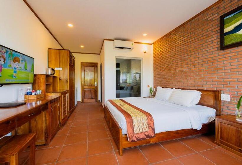 اتاق لوکس با چشمانداز باغ, The Garden House Phu Quoc Resort