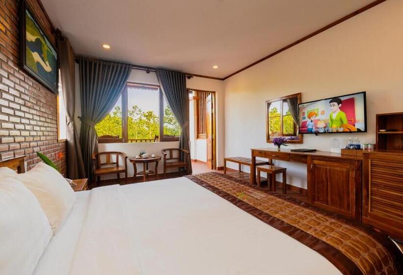 اتاق لوکس با چشم‌انداز باغ, The Garden House Phu Quoc Resort