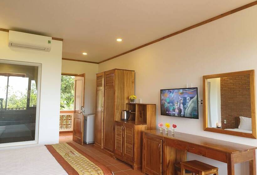اتاق لوکس با چشمانداز باغ, The Garden House Phu Quoc Resort