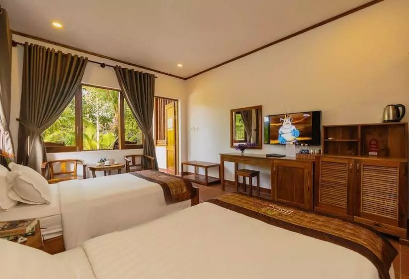 اتاق لوکس با چشم‌انداز باغ, The Garden House Phu Quoc Resort