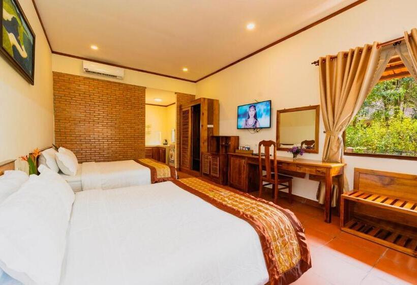 اتاق خانوادگی با چشمانداز باغ, The Garden House Phu Quoc Resort