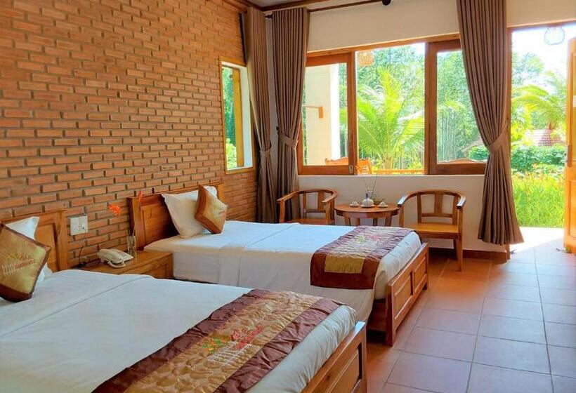 اتاق خانوادگی با چشمانداز باغ, The Garden House Phu Quoc Resort