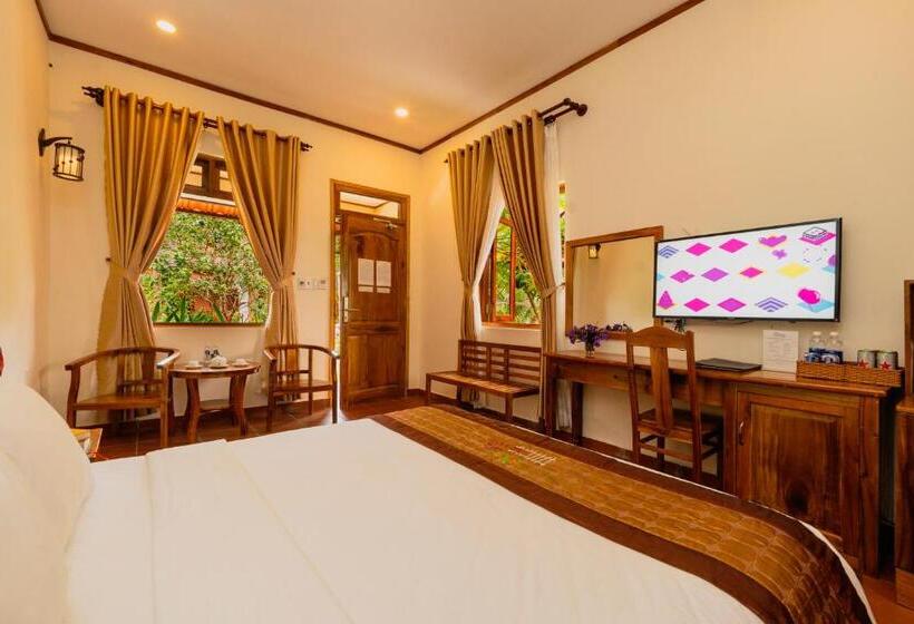 اتاق استاندارد با چشمانداز باغ, The Garden House Phu Quoc Resort
