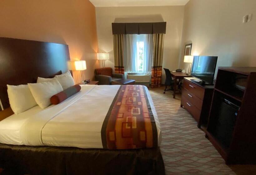 Mozgáskorlátozott Standard Szoba King Size Bed, Best Western Plus Spring Inn & Suites