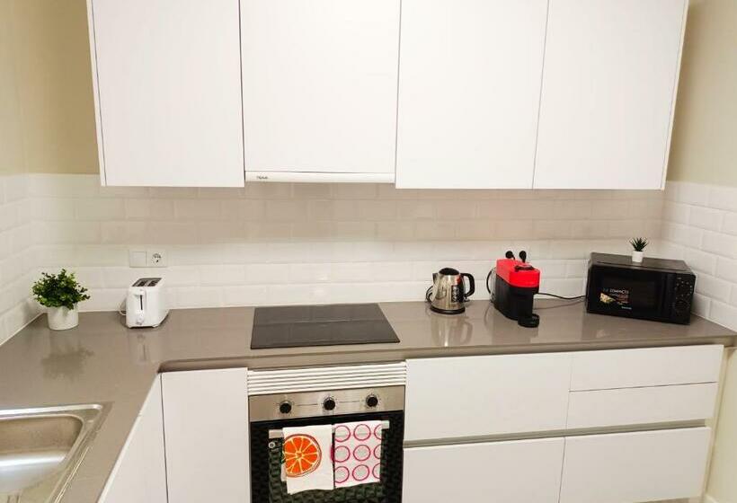 اتاق استاندارد چهارنفره با سرویس بهداشتی مشترک, Private Rooms By Plaza Catalunya