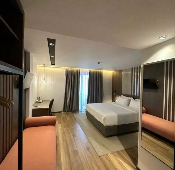 اتاق استاندارد با بالکن و چشمانداز دریا, Klajdi Resort & Spa