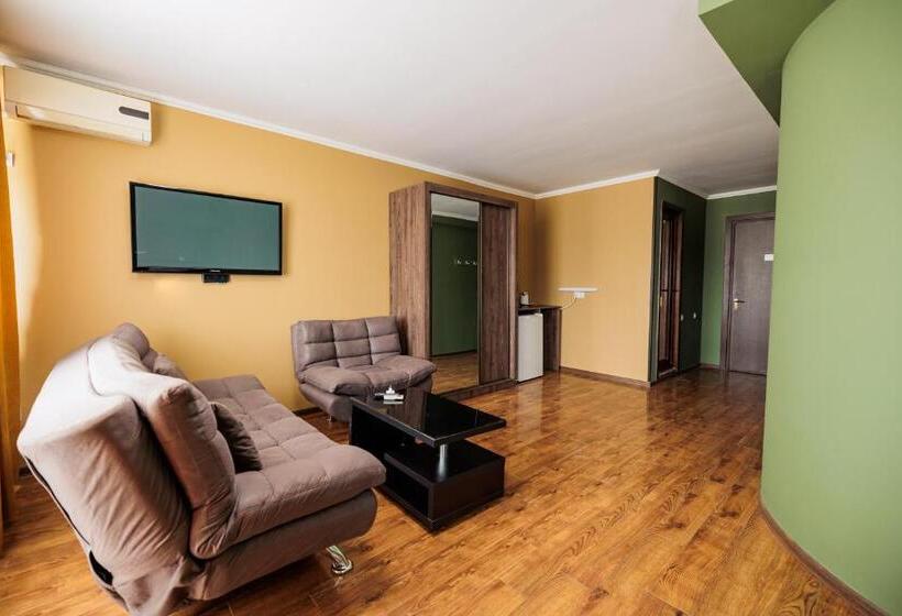 اتاق لوکس با چشم‌انداز شهر, Tbilisi Central By Mgzavrebi