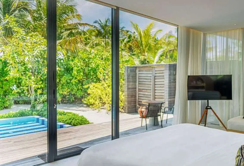 ویلای یک اتاق خوابه با استخر شنا, So/ Maldives