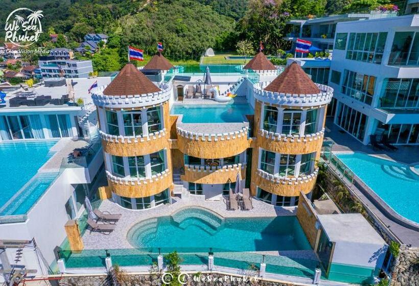 빌라 침실 1개, Castle Patong Amazing Private Pool Villa In Great Location Of Patong