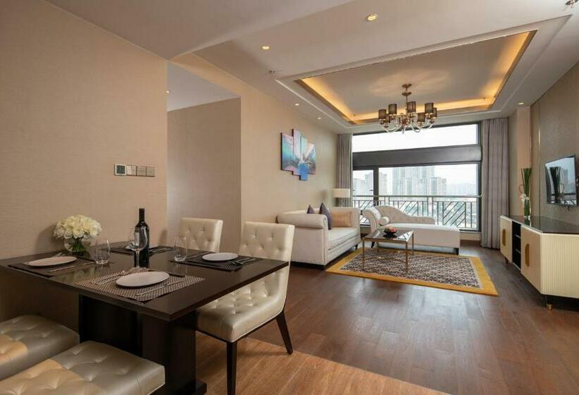 Апартаменты Deluxe 2 Спальни, Rocase Boutique Hotel Wuxi