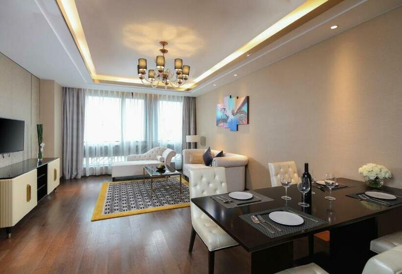 Апартаменты Deluxe 3 Спальни, Rocase Boutique Hotel Wuxi